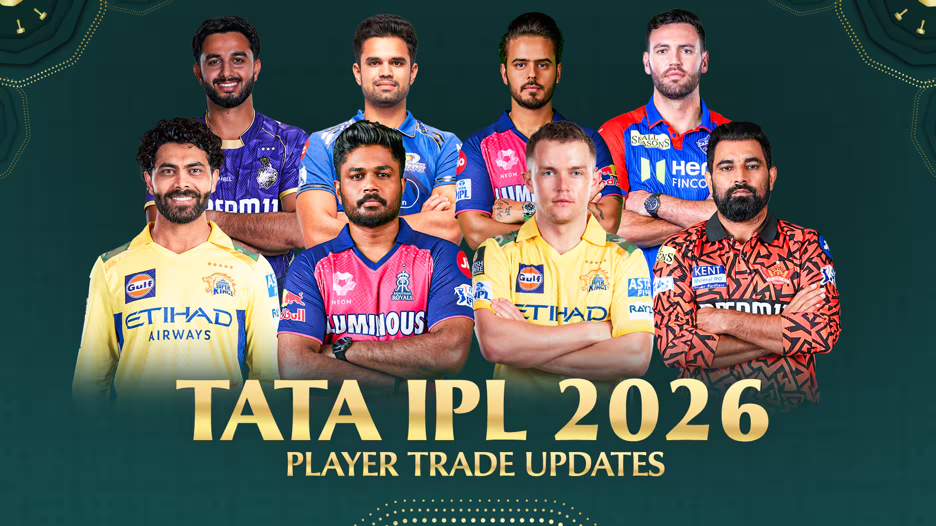 IPL 2026 all teams and captains - Bet on Reddy6